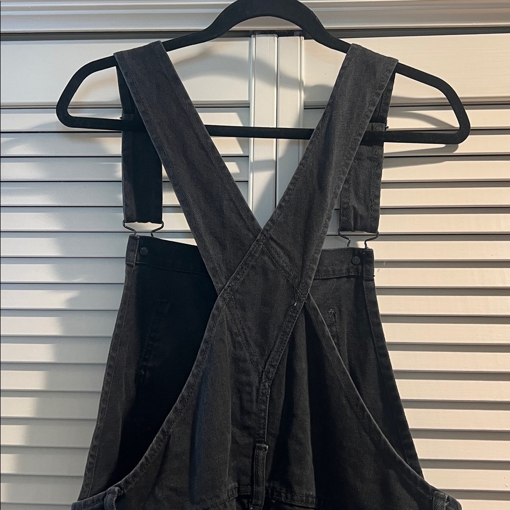 Free People Black Denim Overalls - Picture 10 of 13